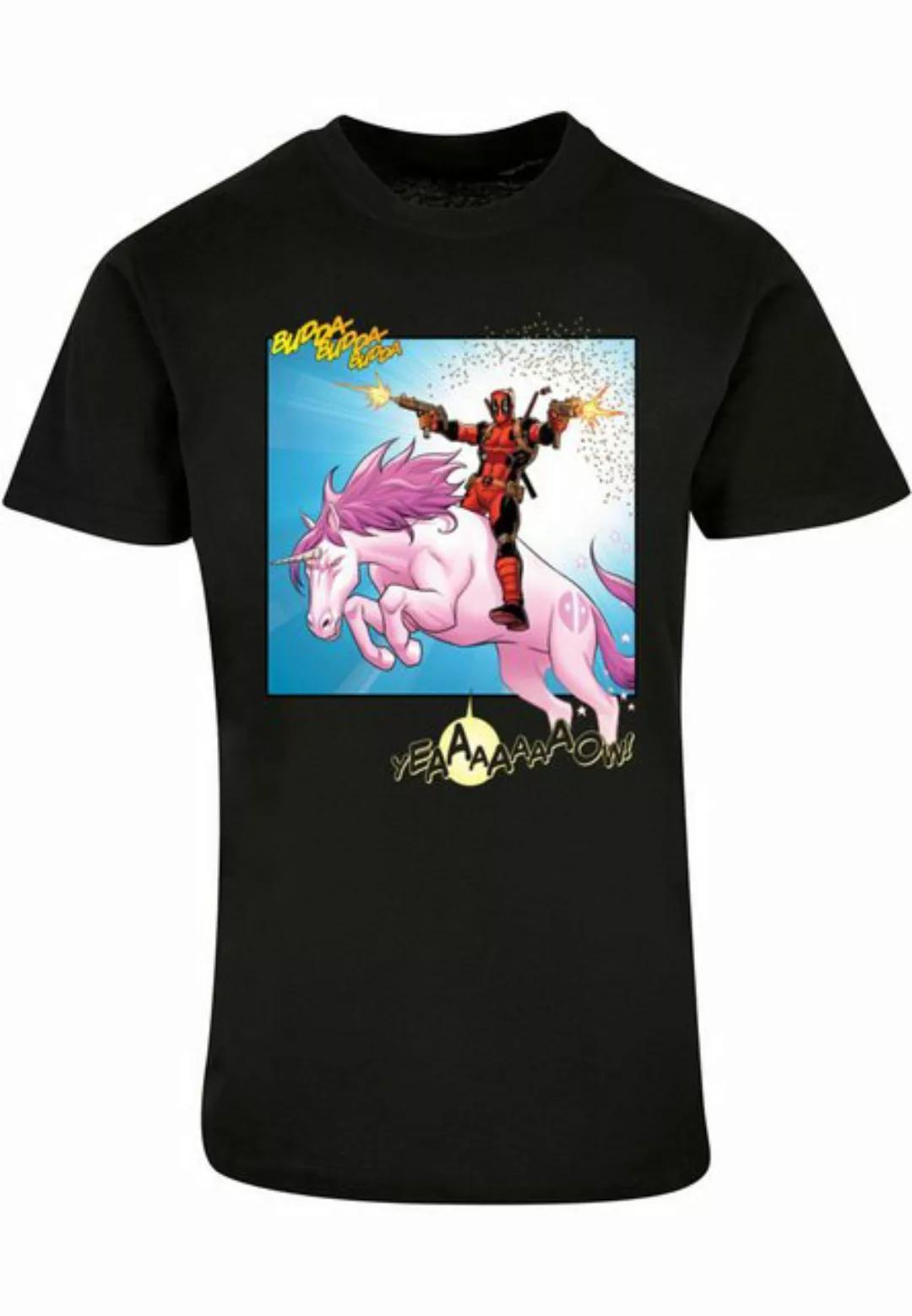 ABSOLUTE CULT T-Shirt ABSOLUTE CULT Herren Deadpool - Unicorn Battle T-Shir günstig online kaufen