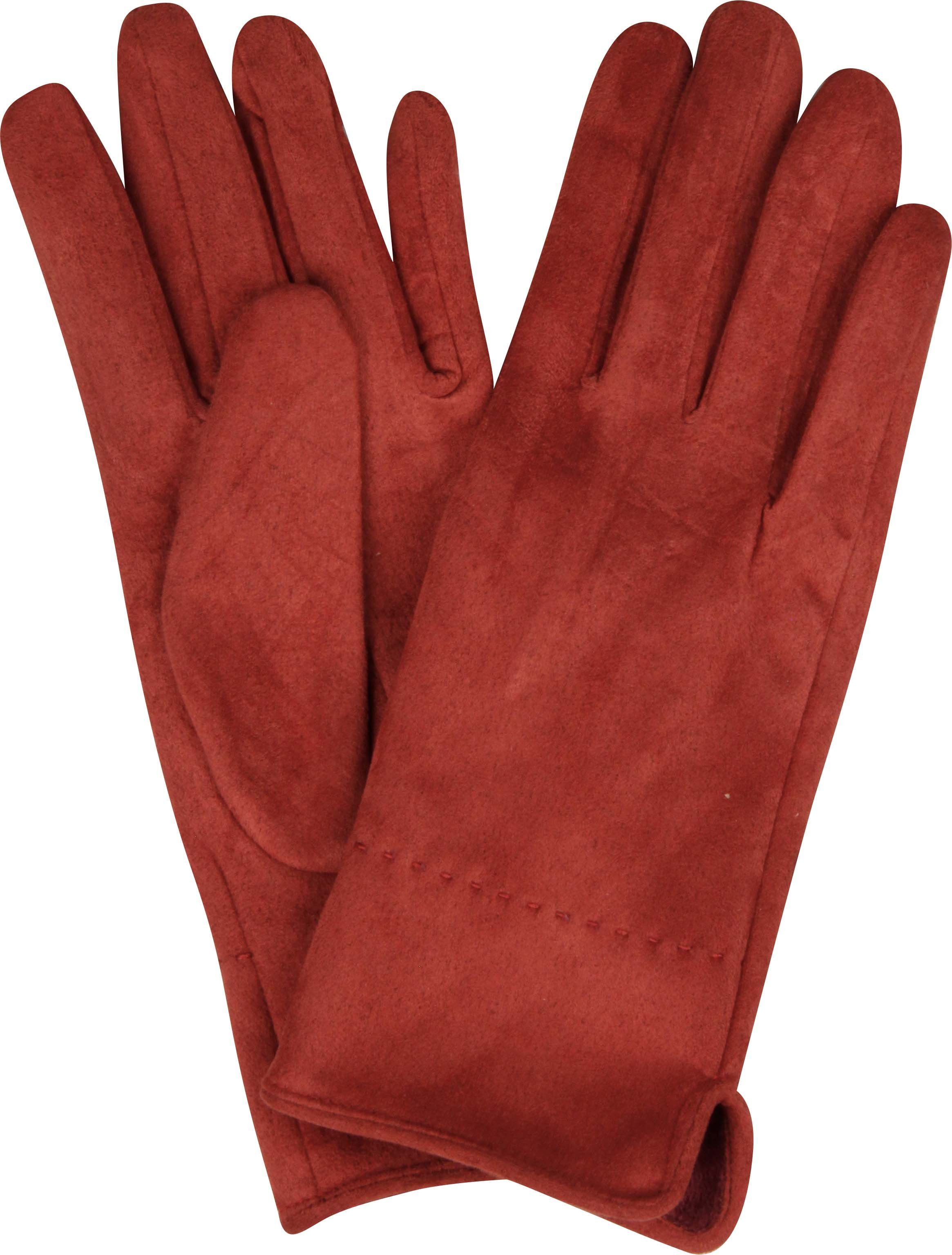 Capelli New York Strickhandschuhe Wildlederoptik Handschuhe günstig online kaufen