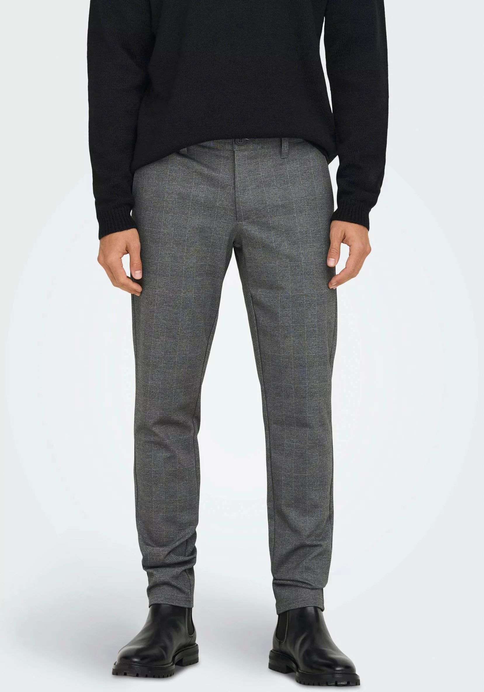 ONLY & SONS Chinohose "MARK CHECK PANTS" günstig online kaufen