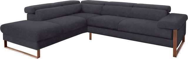 W.SCHILLIG Ecksofa "finn, Designsofa mit tollem Sitzkomfort, bequem, L-Form günstig online kaufen