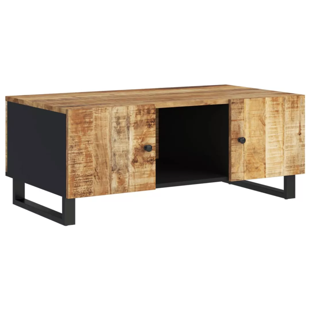 Vidaxl Couchtisch 100x54x40 Cm Massivholz Mango & Holzwerkstoff günstig online kaufen