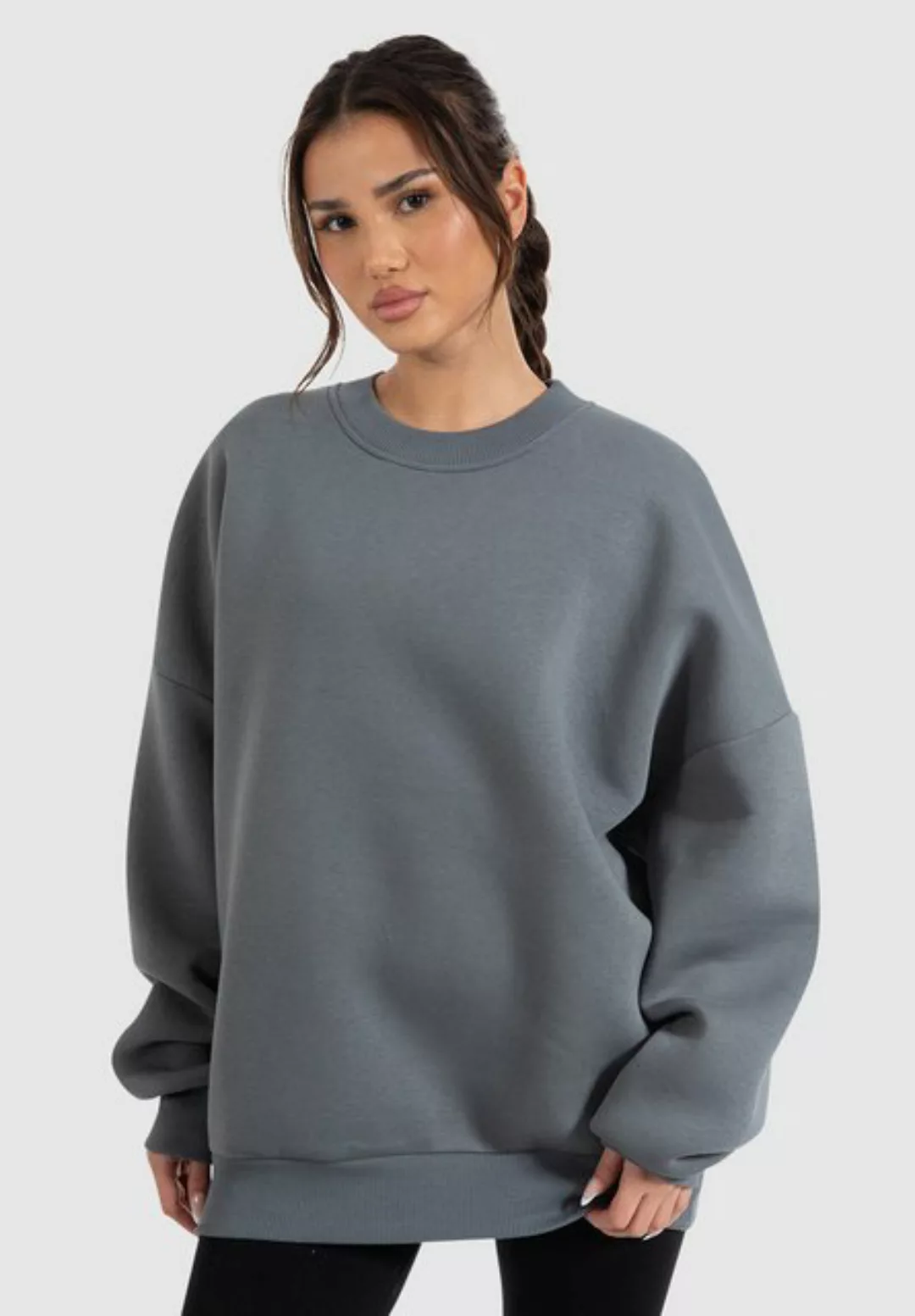 Smilodox Sweatshirt Brail Oversize günstig online kaufen