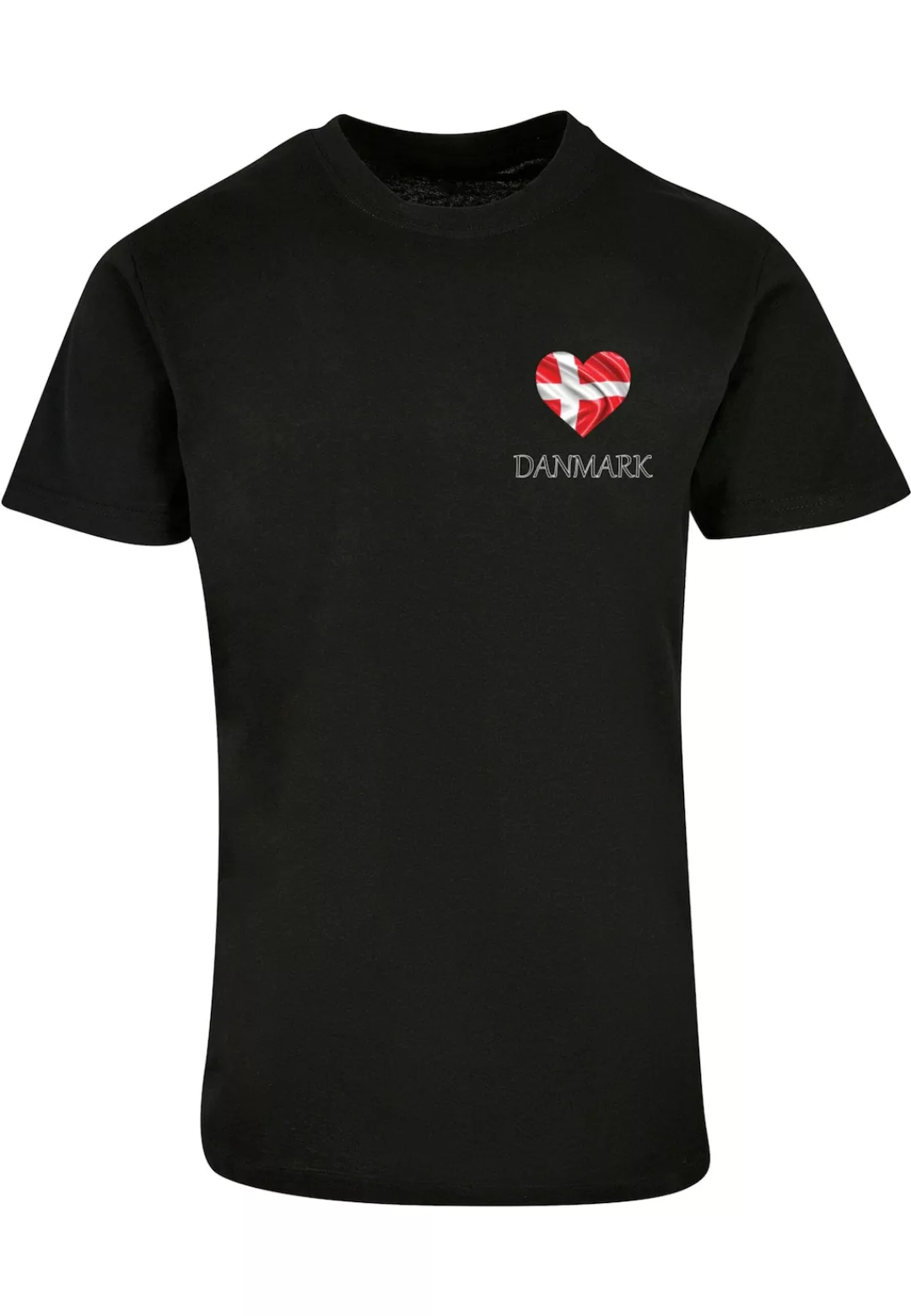 Merchcode T-Shirt "Merchcode Merchcode Football - Denmark T-shirt" günstig online kaufen