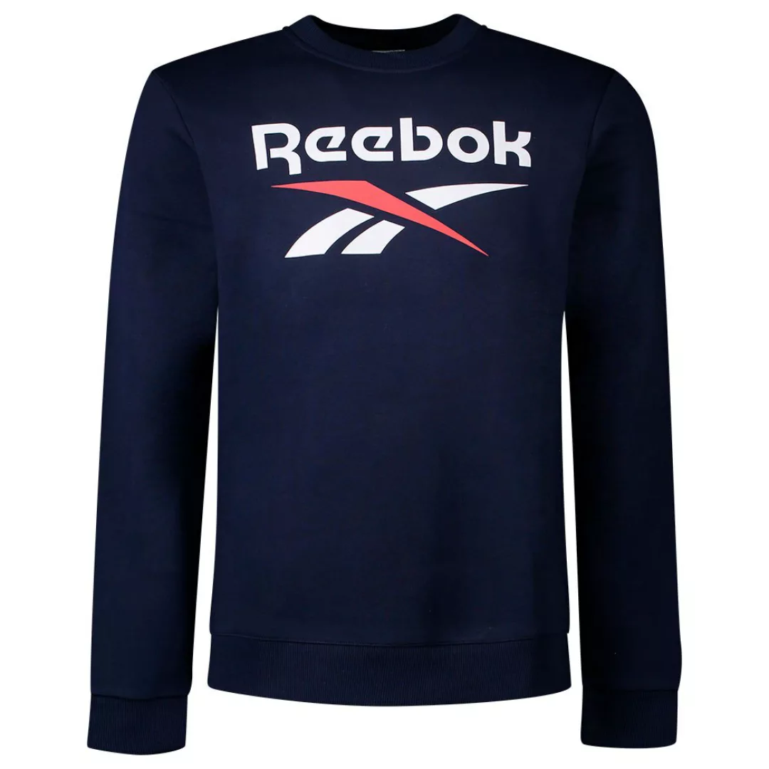 Reebok Ri Fleece Bl Crew Sweatshirt XL Vector Navy / White / Vector Red günstig online kaufen
