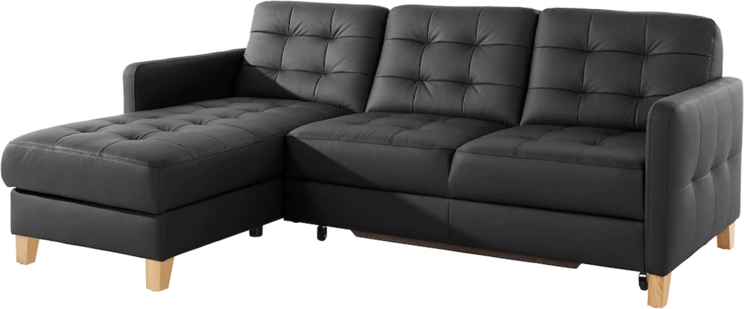 exxpo - sofa fashion Ecksofa »Elio, L-Form«, wahlweise mit Bettfunktion günstig online kaufen