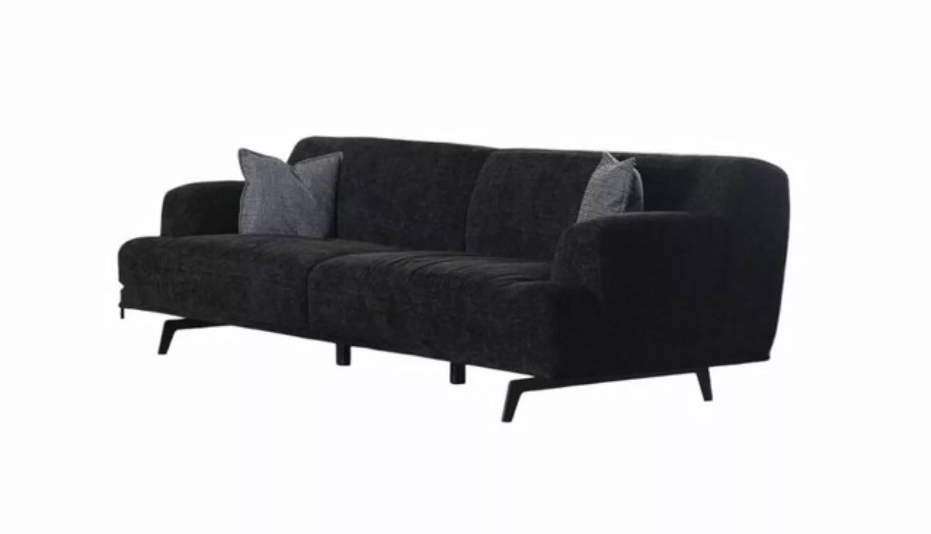 JVmoebel 3-Sitzer Dreisitzer Couch Polster 235 cm Stoffsofa Textil Couchen günstig online kaufen