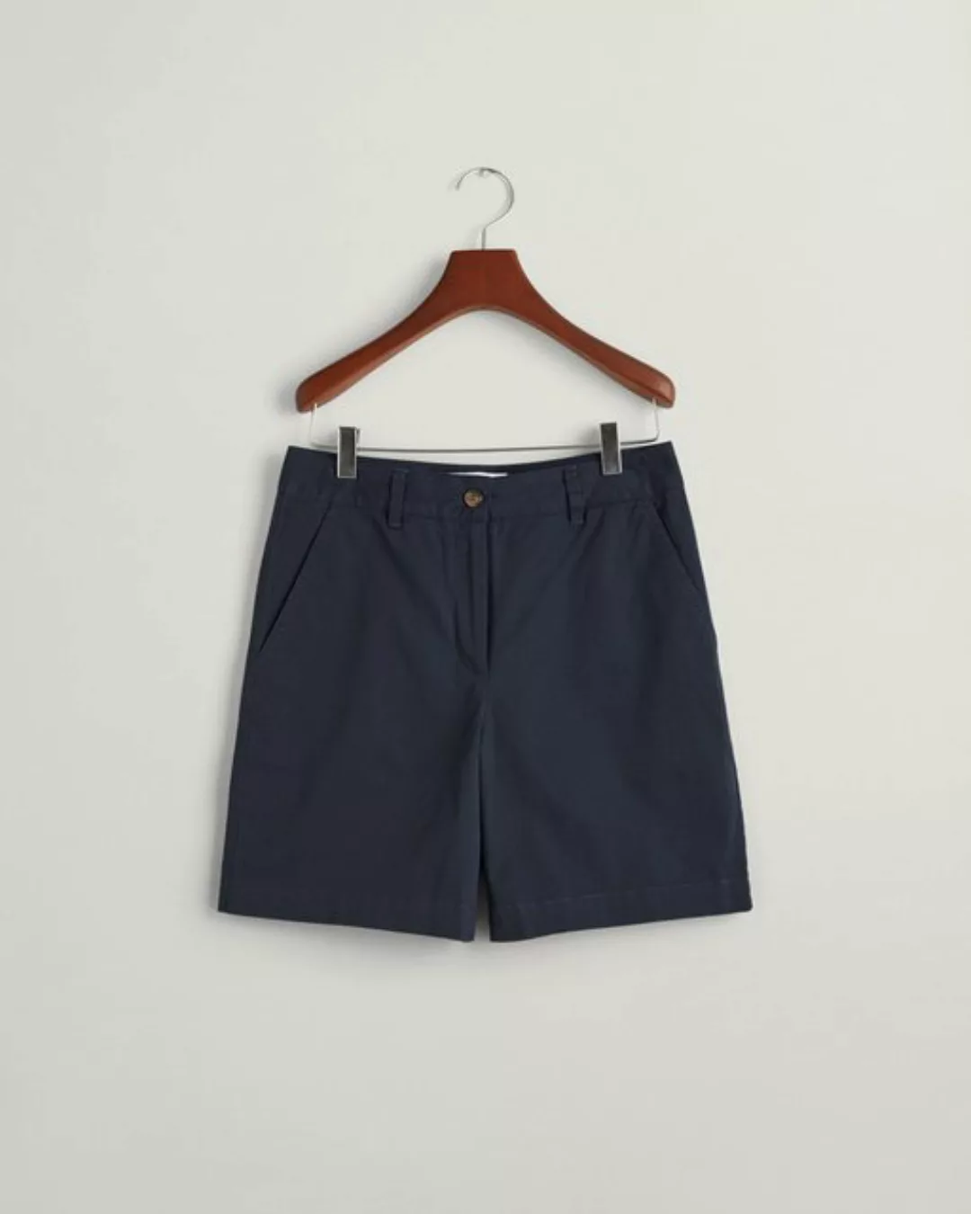 Gant Shorts Damen Chinoshorts aus Twill Slim Fit (1-tlg) günstig online kaufen