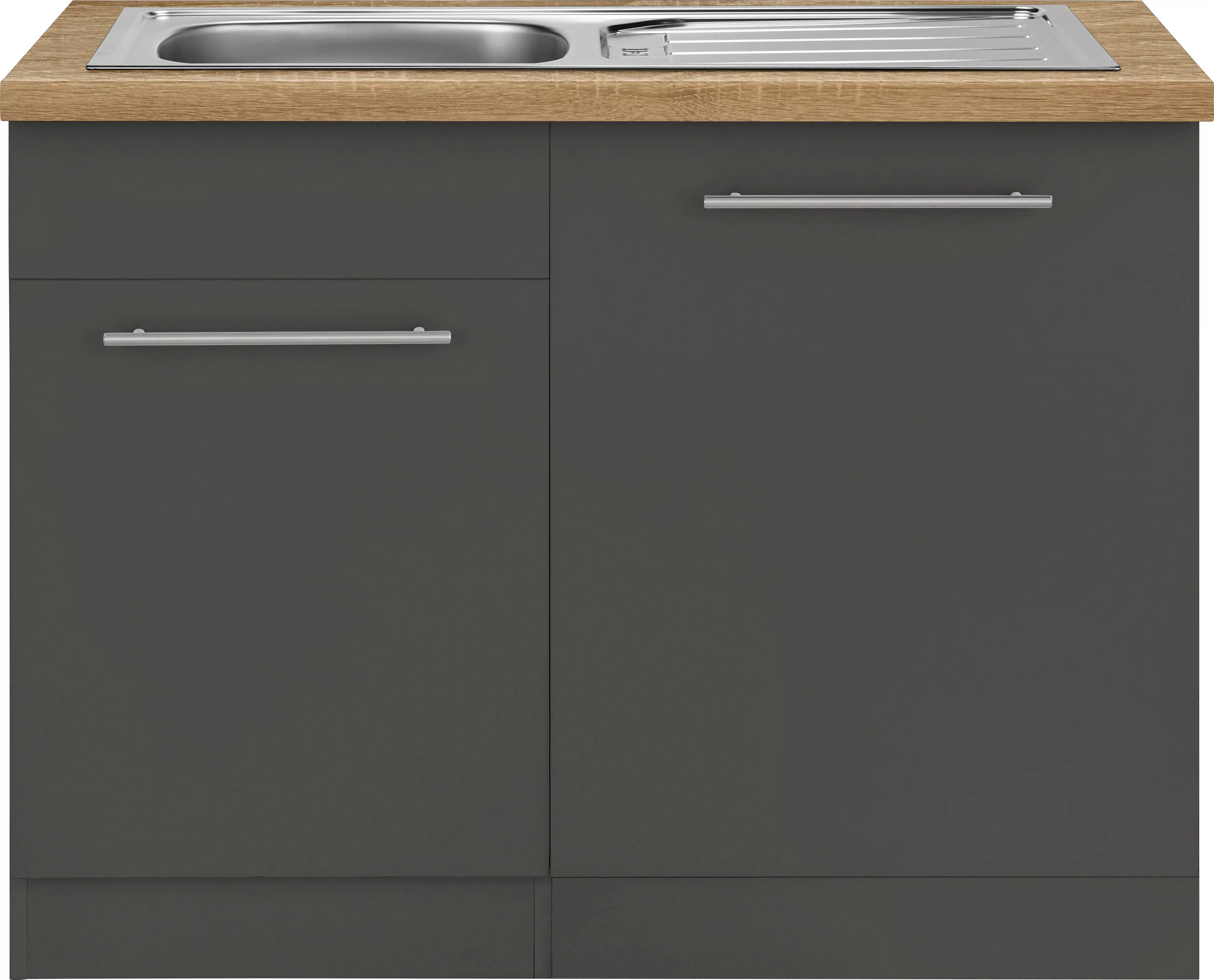 wiho Küchen Spülenschrank "Unna", 110 cm breit, inkl. Tür/Sockel/Griff für günstig online kaufen