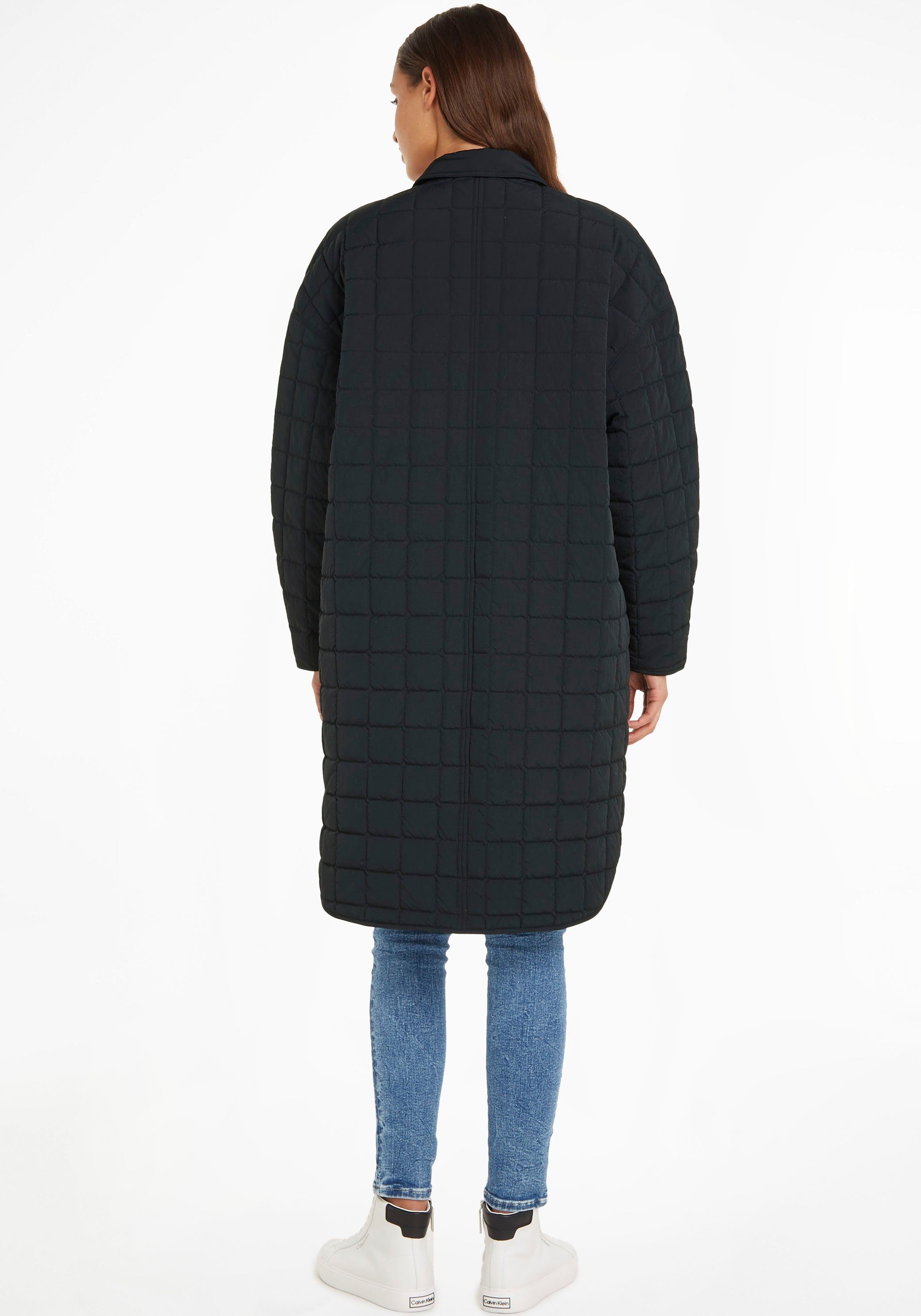 Calvin Klein Jeans Steppmantel LONG QUILTED günstig online kaufen