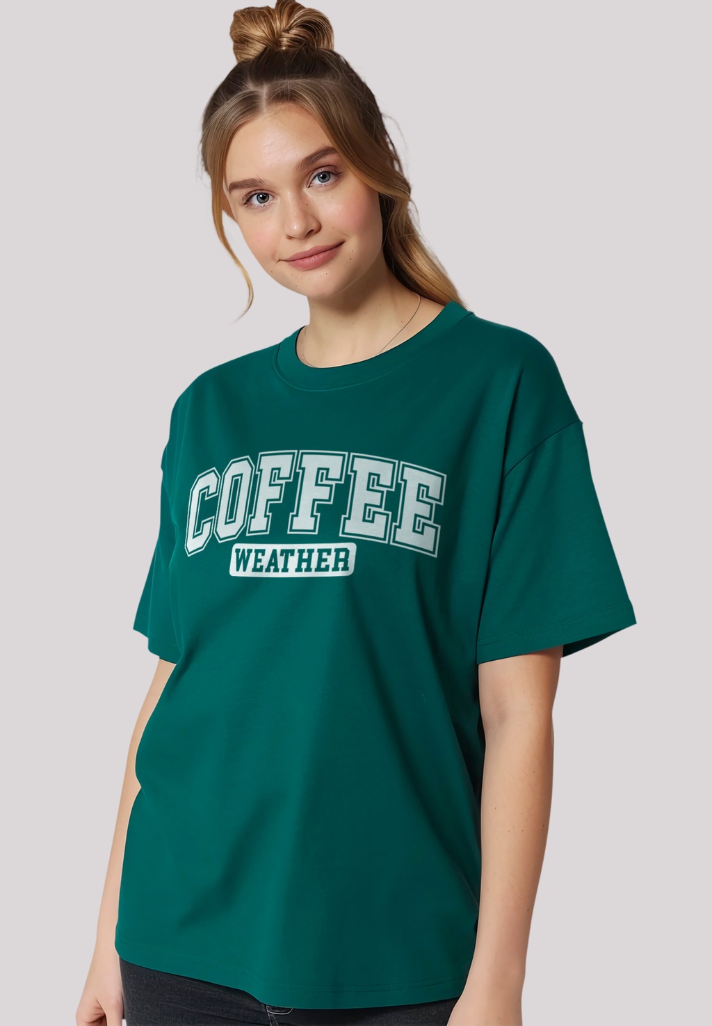 F4NT4STIC T-Shirt "Coffee Weather Winter Holiday Weihnachts", Premium Quali günstig online kaufen