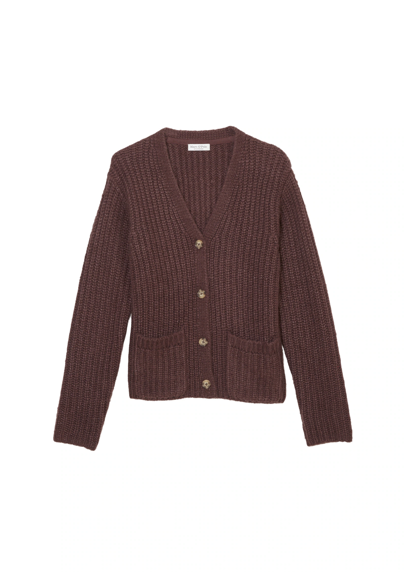 Marc OPolo Cardigan "aus flauschigem Material-Mix" günstig online kaufen