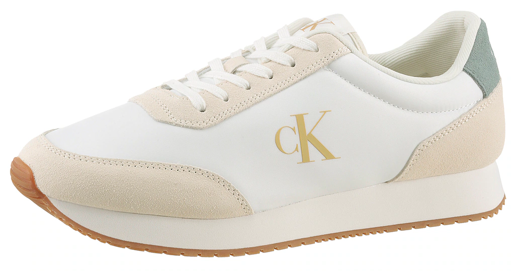 Calvin Klein Jeans Plateausneaker "RETRO RUNNER ICONIC SNK", Freizeitschuh, günstig online kaufen