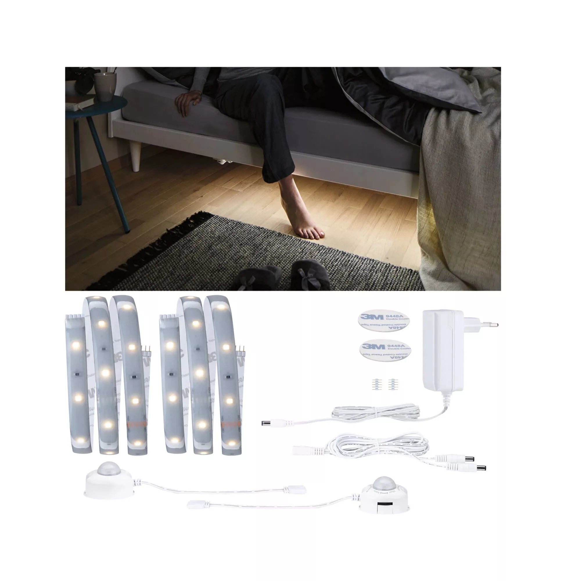 Paulmann MaxLED 250 Comfort Set Doppelbett 2 x 1 m günstig online kaufen