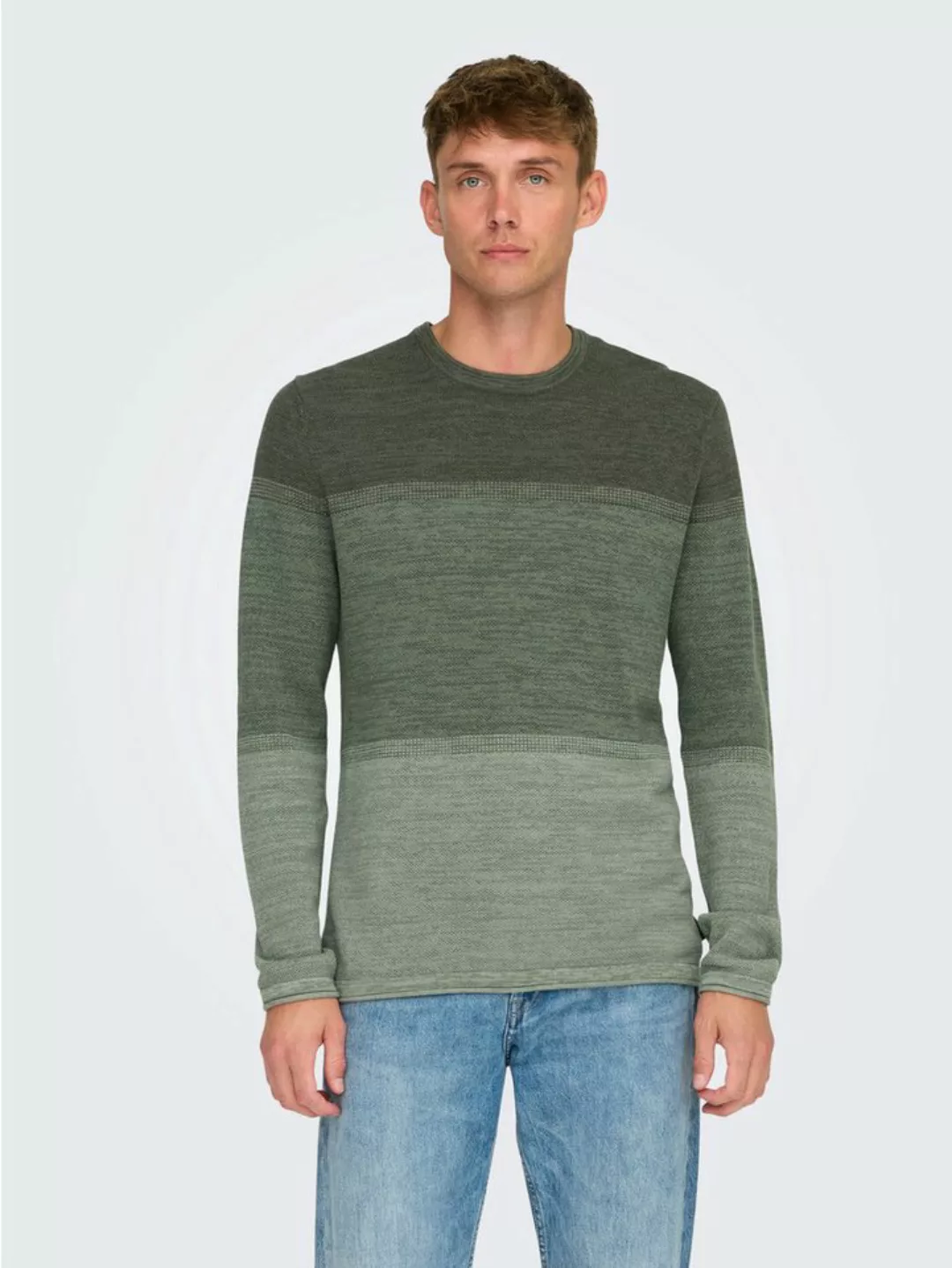 ONLY & SONS Strickpullover ONSFELIX REG 12 CREW KNIT NOOS günstig online kaufen