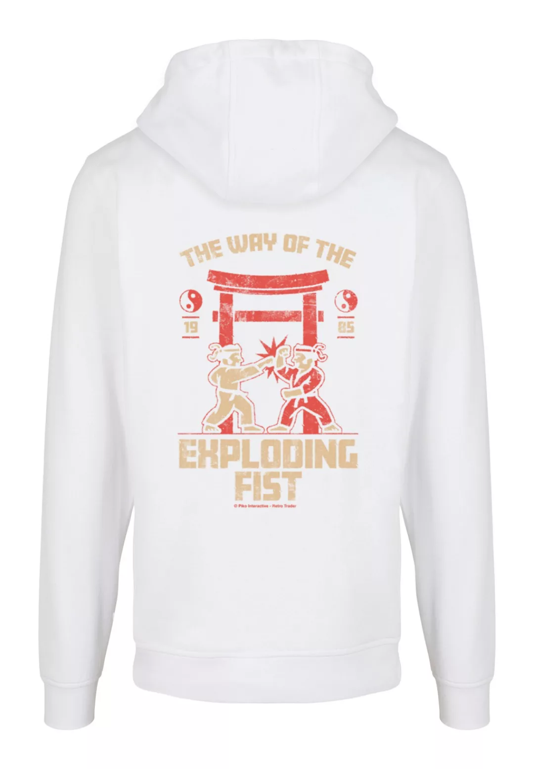 F4NT4STIC Kapuzenpullover "Retro Gaming The Way of the Exploding Fist", Pri günstig online kaufen