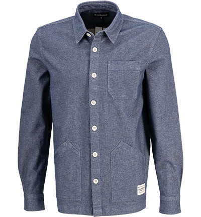 Barbour Overshirt Carew navy MOS0206NY91 günstig online kaufen