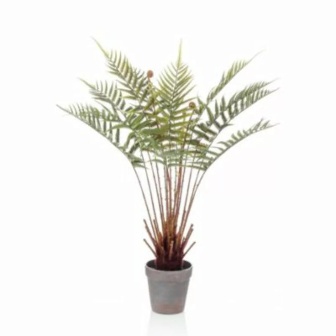 Emerald Kunstpflanze Dicksonia Farn im Topf 60 cm künstliche Pflanze grün günstig online kaufen