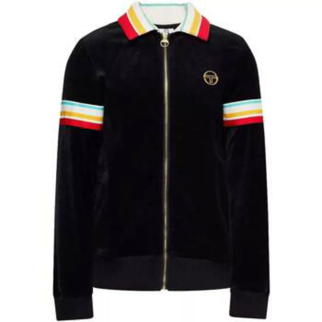 Sergio Tacchini  Trainingsjacken Slice Velour Track Top Jacket Black günstig online kaufen