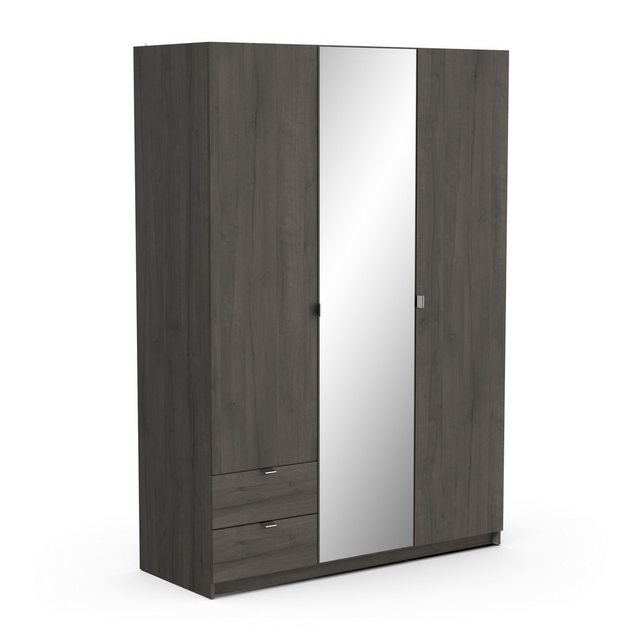 freiraum Drehtürenschrank MELLIE2 in Eiche Waterford - 133,5x191,5x51,4cm ( günstig online kaufen