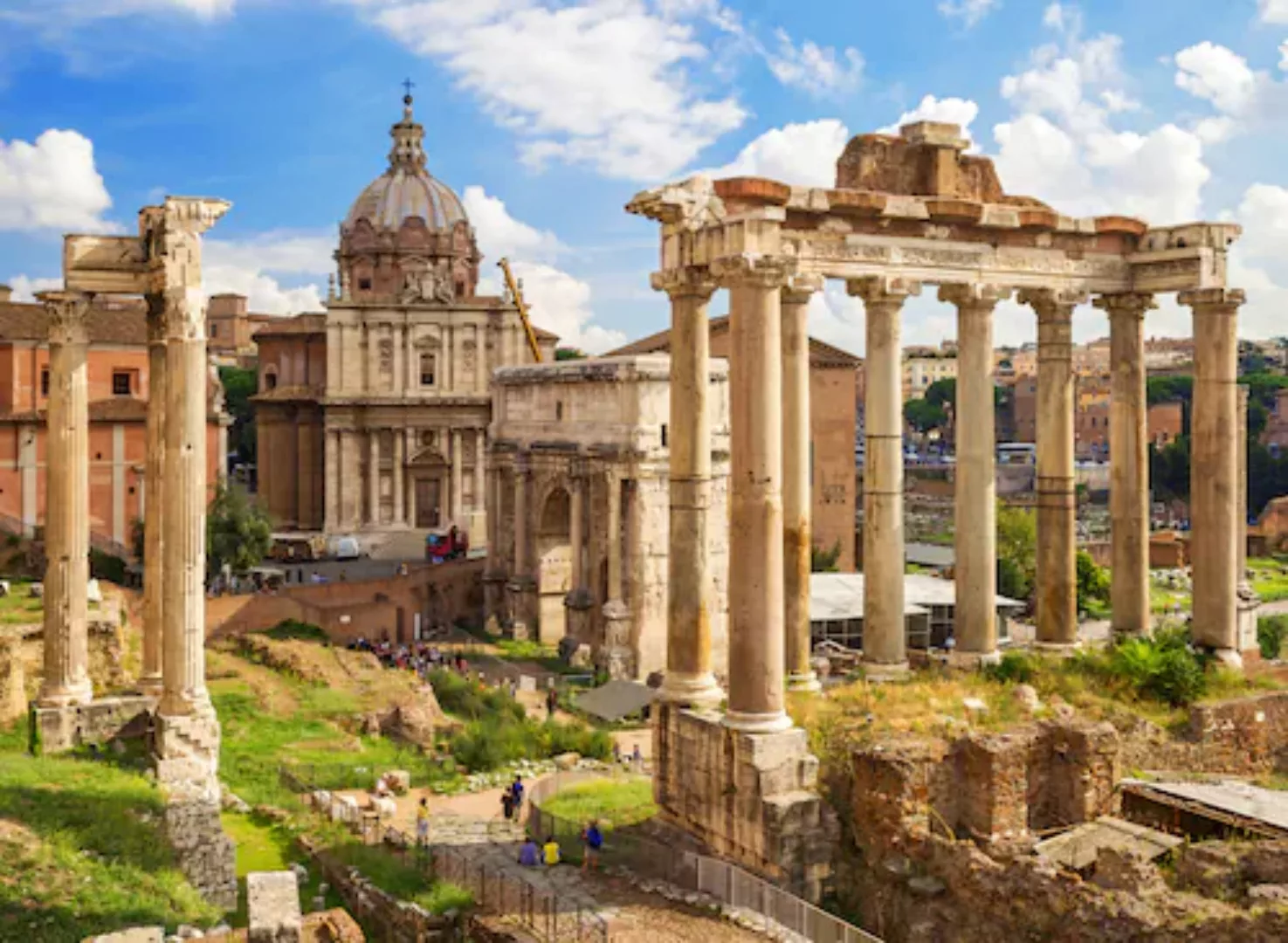 Papermoon Fototapete »Roman Forum Rome« günstig online kaufen