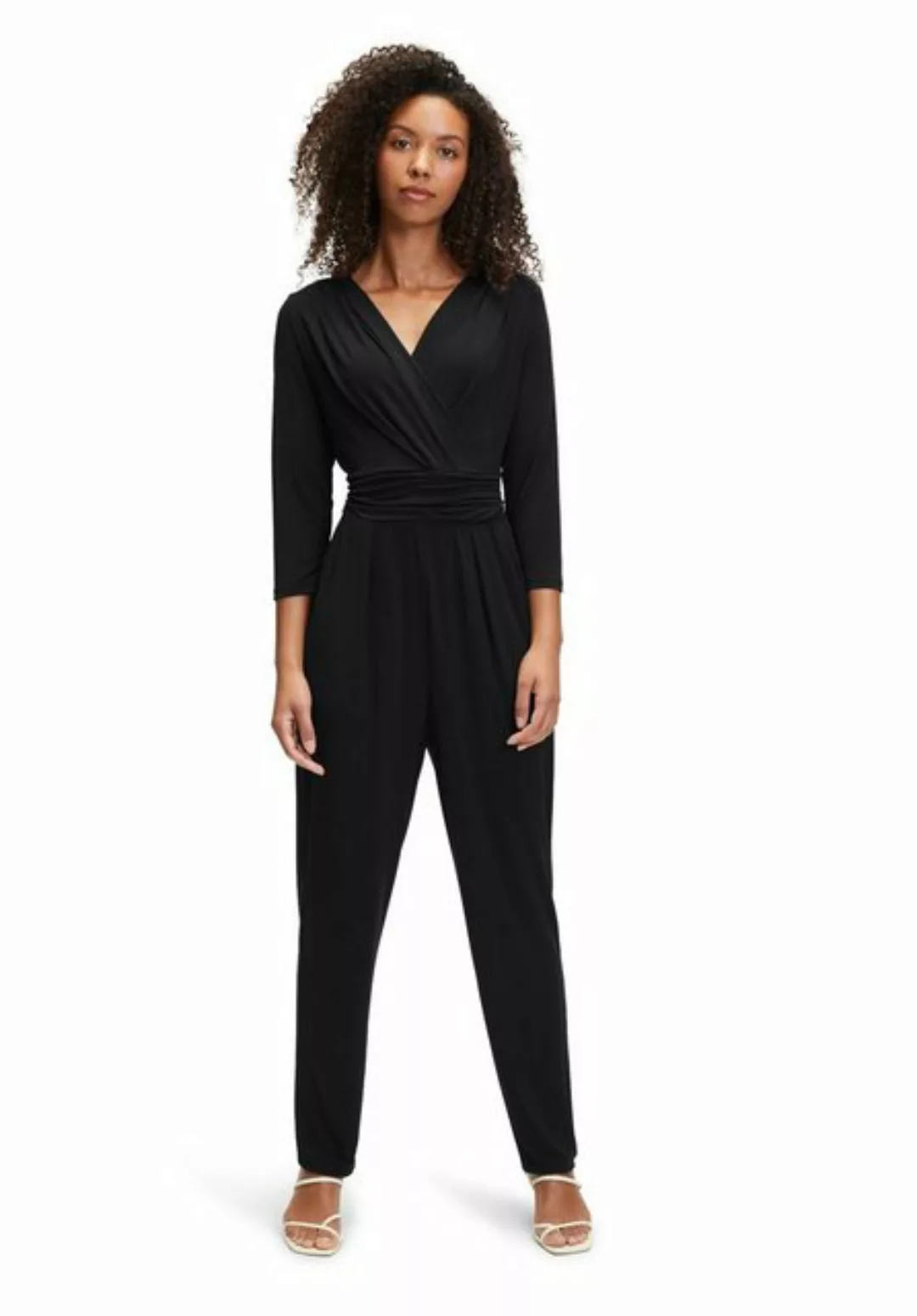 Vera Mont Jumpsuit mit Bindegürtel (1-tlg) Wickel-Design günstig online kaufen