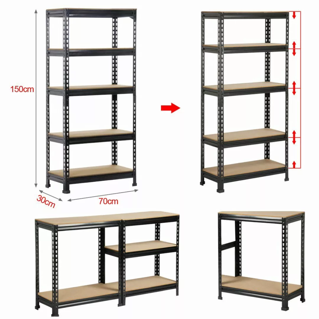 Yaheetech Standregal 70 x 30 x günstig online kaufen