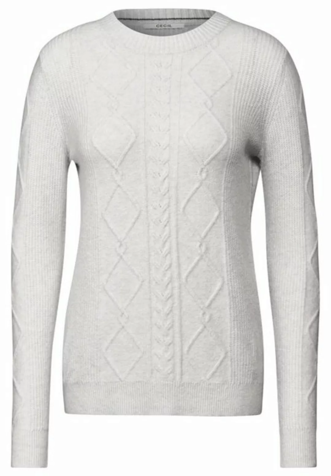 Cecil Wollpullover Cosy Cable Round Neck günstig online kaufen