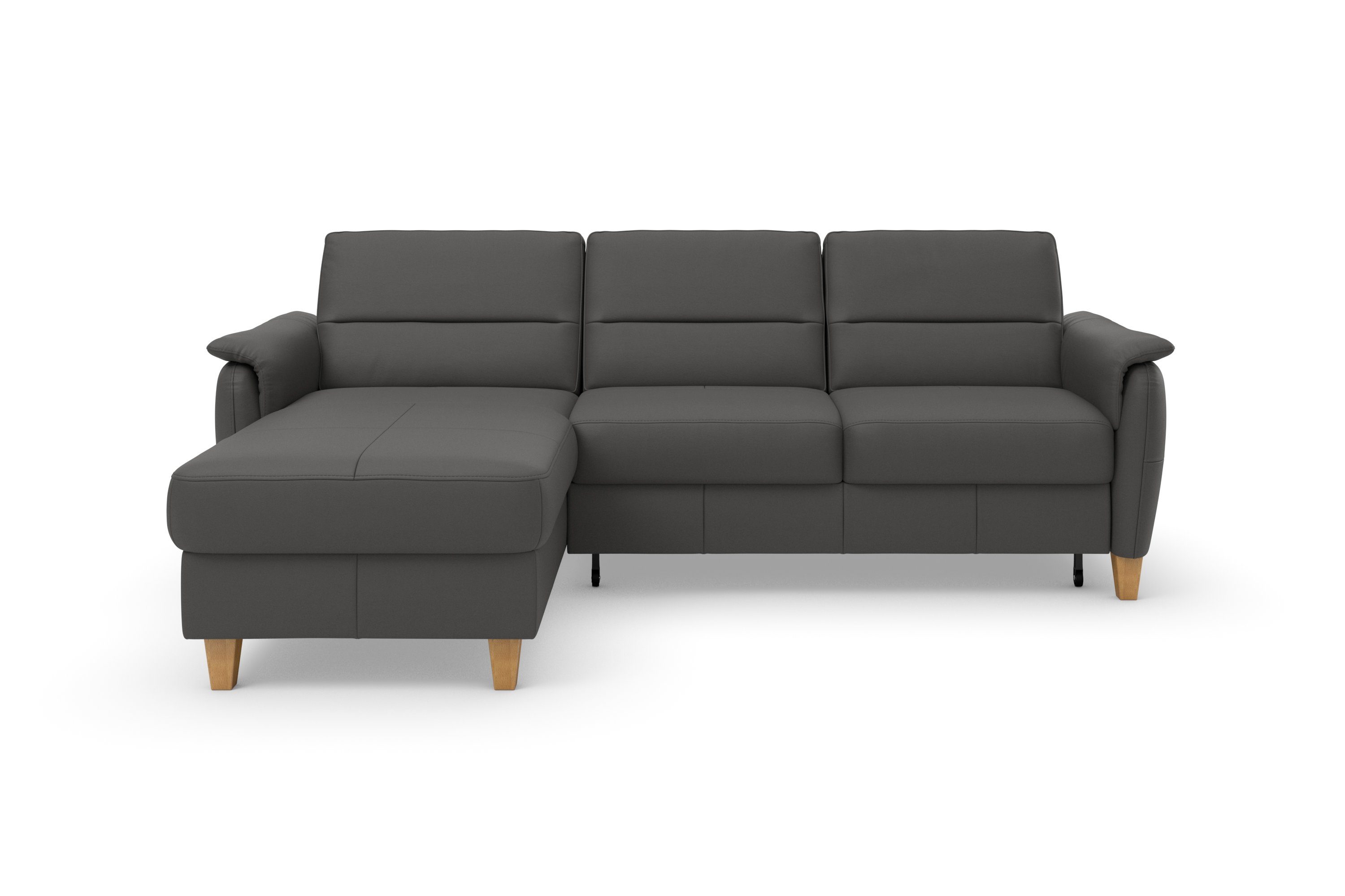 Home affaire Ecksofa Palmera L-Form, Federkern, günstig online kaufen