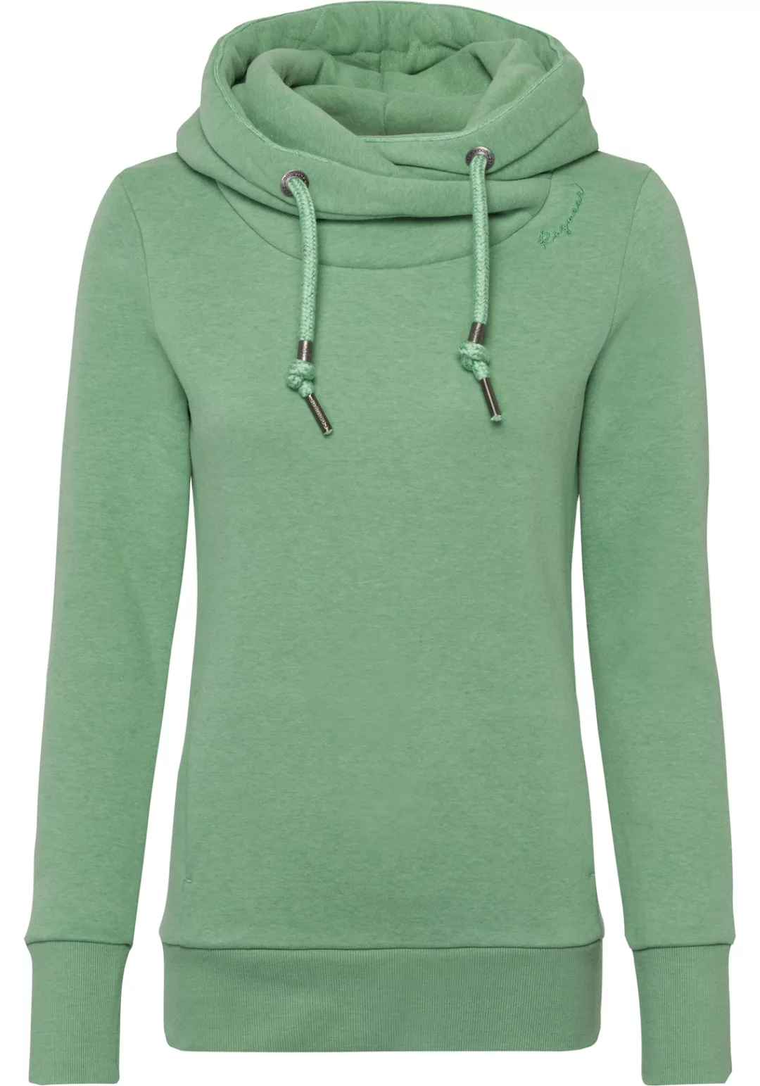 Ragwear Kapuzensweatshirt "GRIPY BOLD", mit asymmetrischem Schalkragen günstig online kaufen