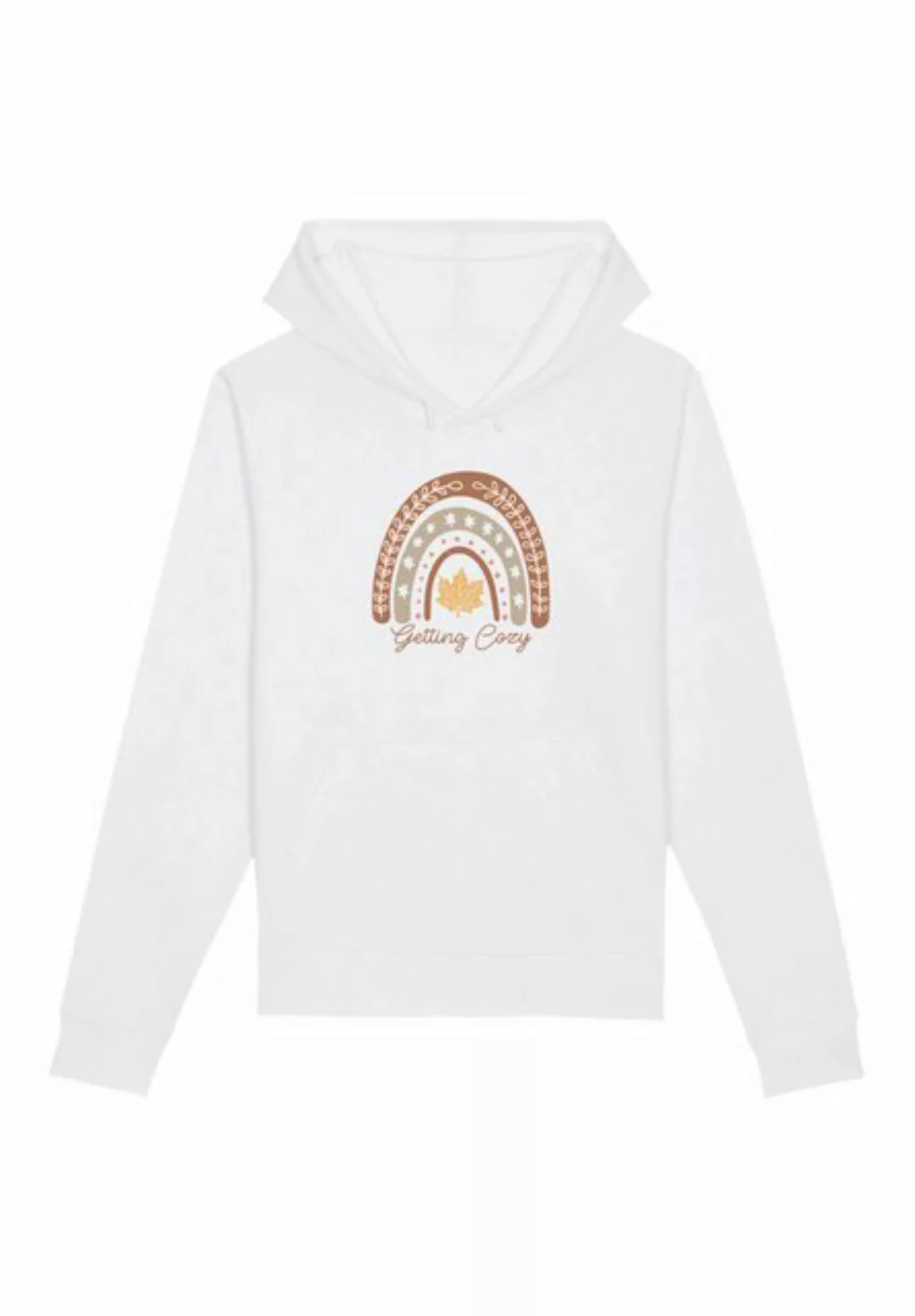 F4NT4STIC Kapuzenpullover Getting cozy fall rainbow Premium Qualität günstig online kaufen