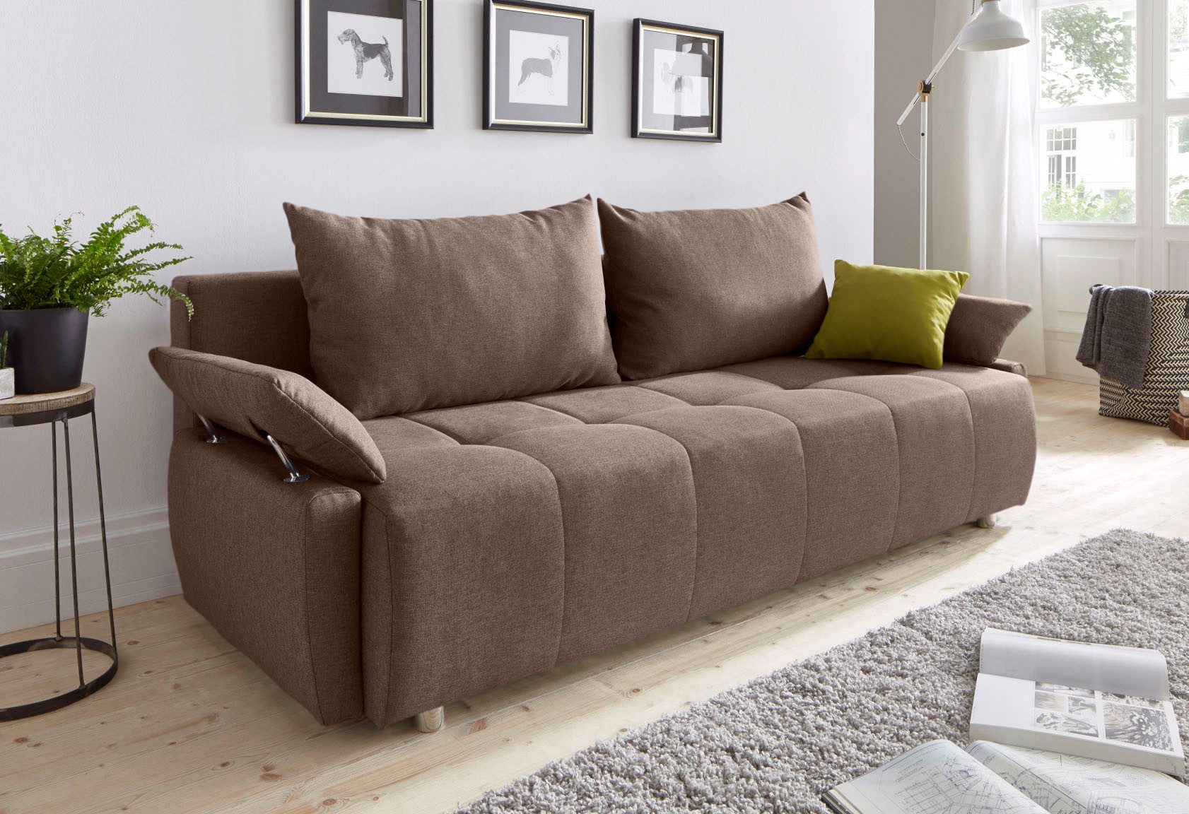 COLLECTION AB Schlafsofa "Funtastic", mit Federkern, Bettfunktion, inklusiv günstig online kaufen