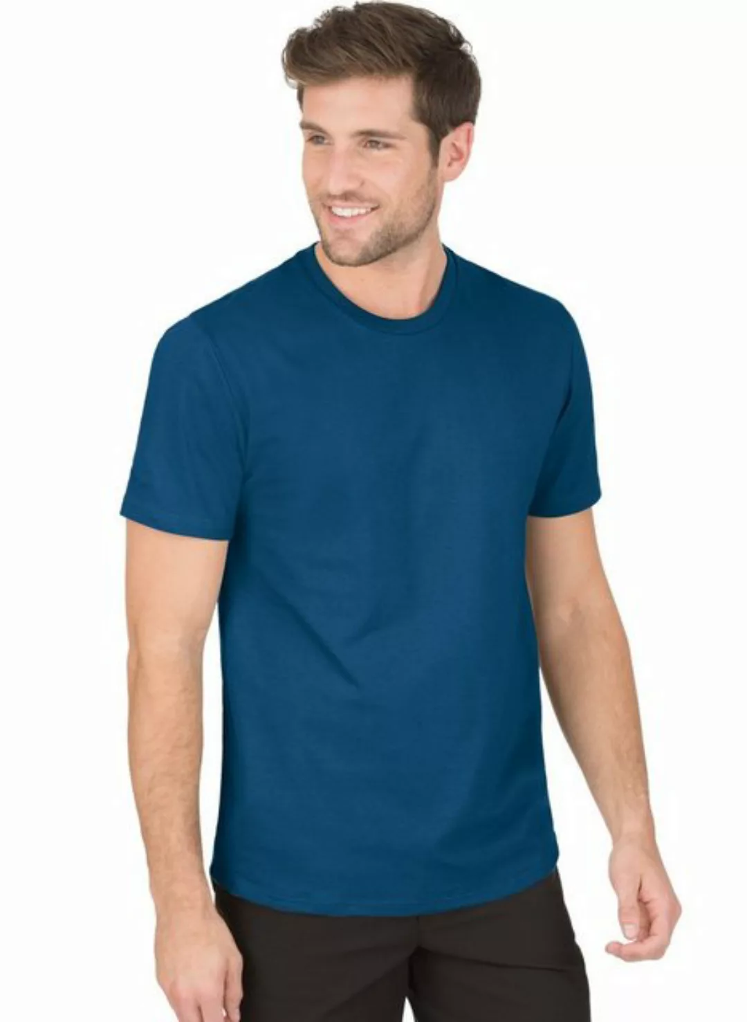 Trigema T-Shirt TRIGEMA T-Shirt aus 100% Biobaumwolle (1-tlg) günstig online kaufen