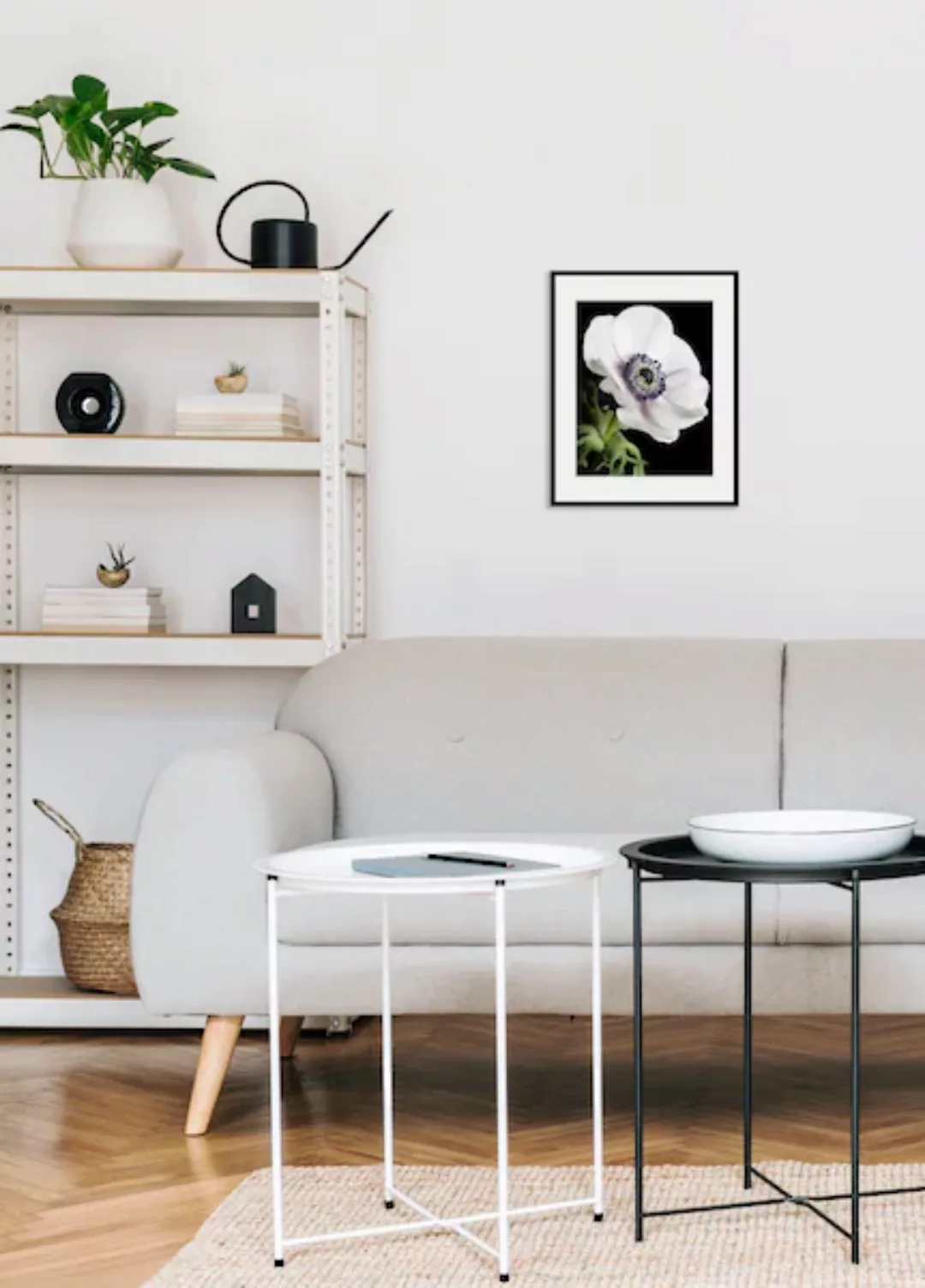 queence Bild »Leslie«, (1 St.), HD Premium Poster-Druck inkl. Holzrahmen günstig online kaufen