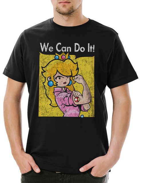 Urban Backwoods Print-Shirt We Can Do It Princess Herren T-Shirt Super Game günstig online kaufen