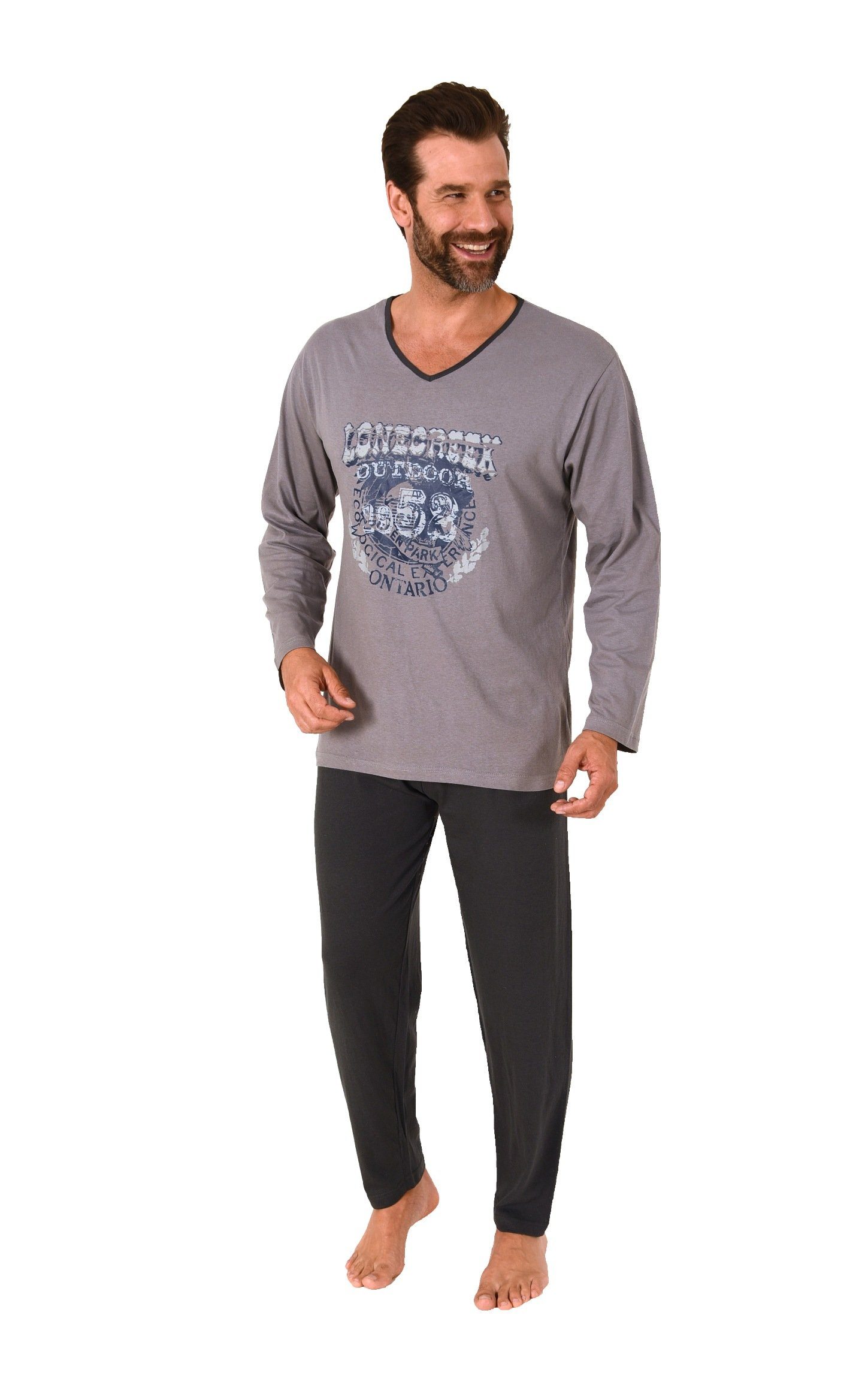 RELAX by Normann Pyjama Herren Pyjama günstig online kaufen