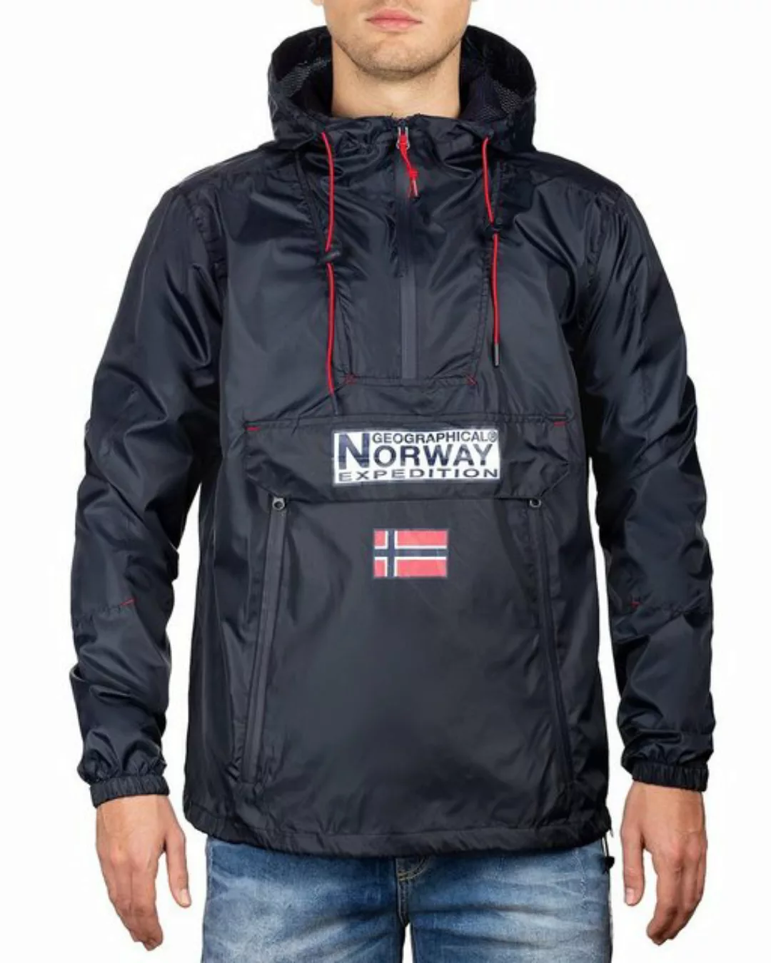 Geographical Norway Funktionsjacke Herren Windbreaker badowncity (1-St) mit günstig online kaufen