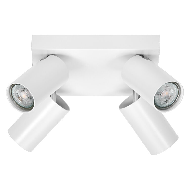 LEDVANCE LED-Strahler Octagon, dimmbar, 4-fl., Quadrat, weiß günstig online kaufen