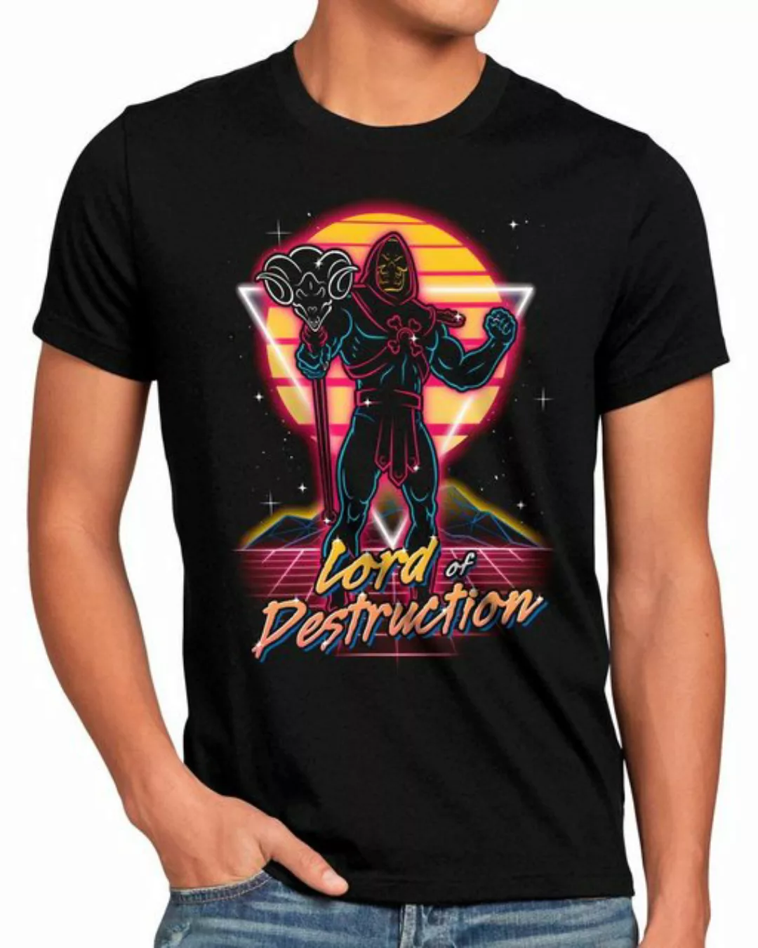 style3 Print-Shirt Herren T-Shirt Fierce Lord he-man skeletor masters of th günstig online kaufen