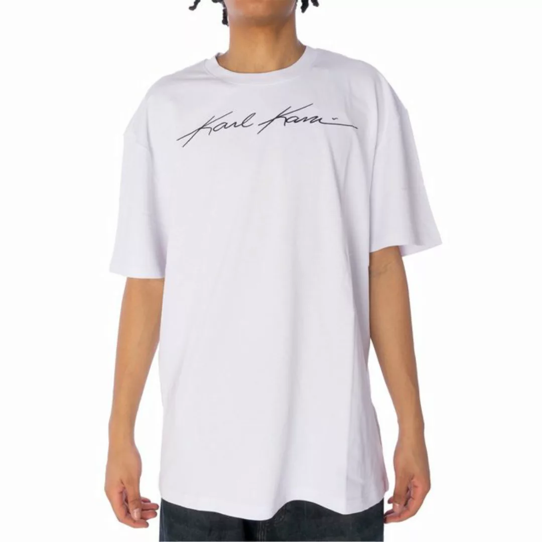 Karl Kani T-Shirt Karl Kani Autograph Heavy Jersey T-Shirt Herren Shirt wei günstig online kaufen