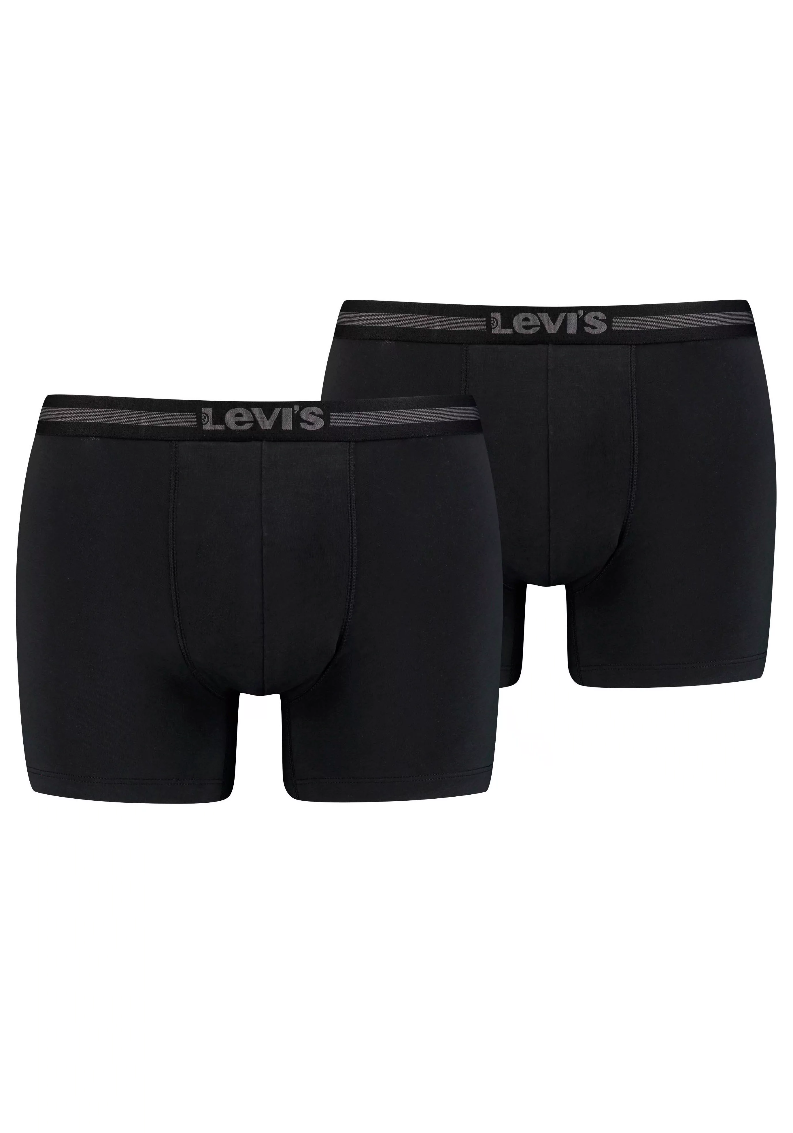 Levis Boxershorts, (Packung, 2 St., 2er-Pack), mit breitem Logobund günstig online kaufen