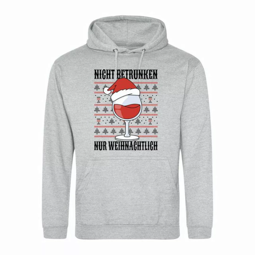 Youth Designz Kapuzenpullover Nicht Betrunken nur Weihnachtlich Herren Hood günstig online kaufen