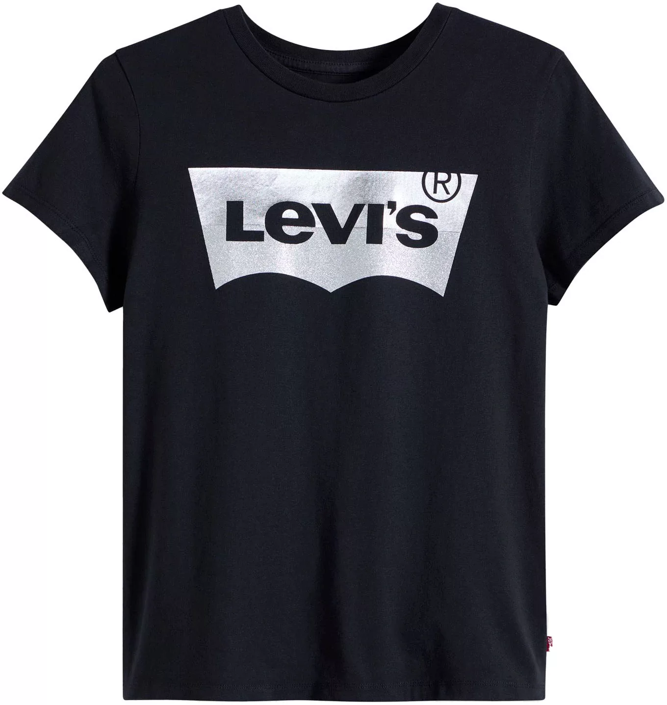 Levis Rundhalsshirt "THE PERFECT TEE", mit Logo im Metallic-Holo Print günstig online kaufen