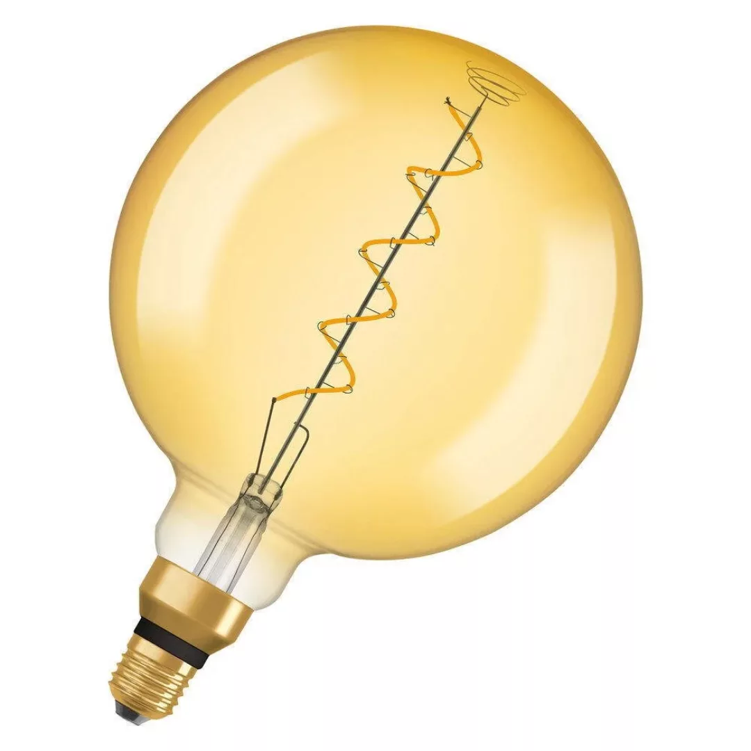 Osram LED Lampe ersetzt 28W E27 Globe - G200 in Gold 4W 300lm 2000K 1er Pac günstig online kaufen