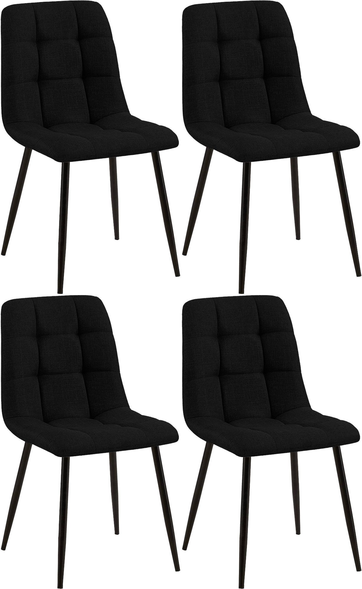 CLP Esszimmerstuhl Tilde (4er Set), mit günstig online kaufen