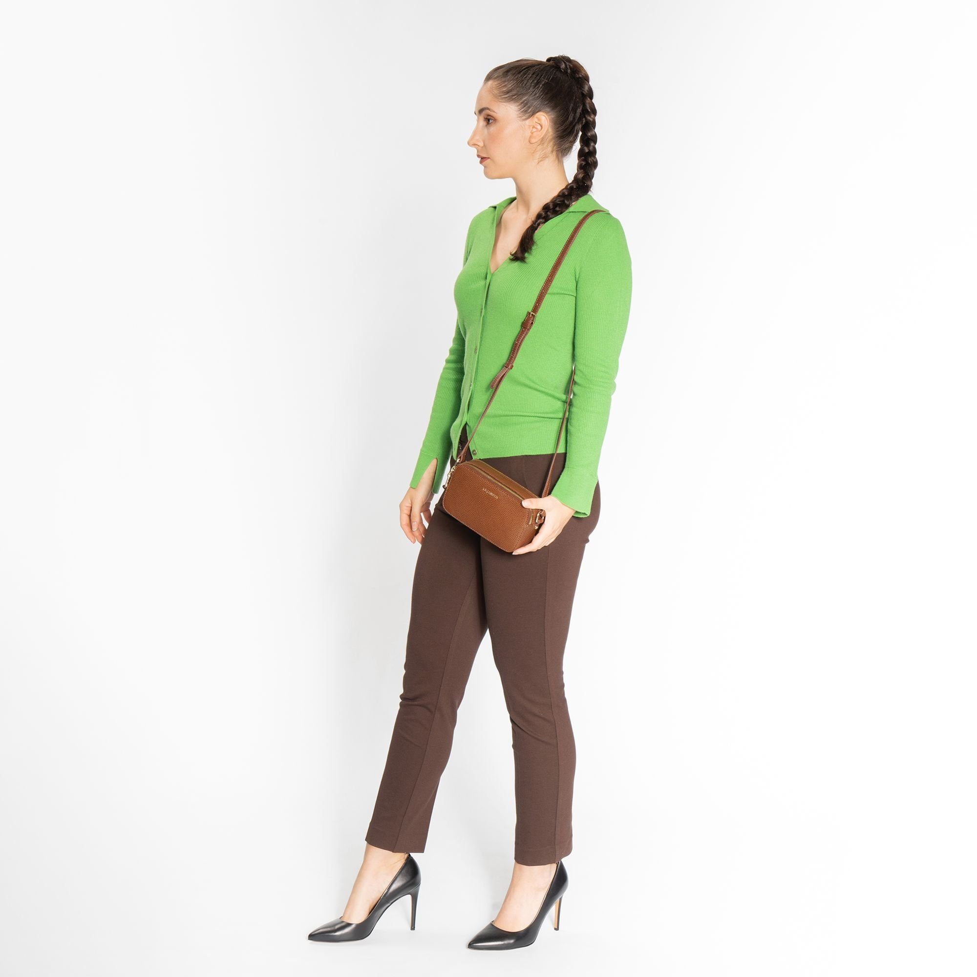 Lazarotti Umhängetasche Bologna Leather, Leder günstig online kaufen