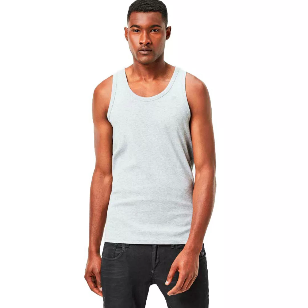 G-star Base 2 Units Ärmelloses T-shirt XS Grey Heather günstig online kaufen