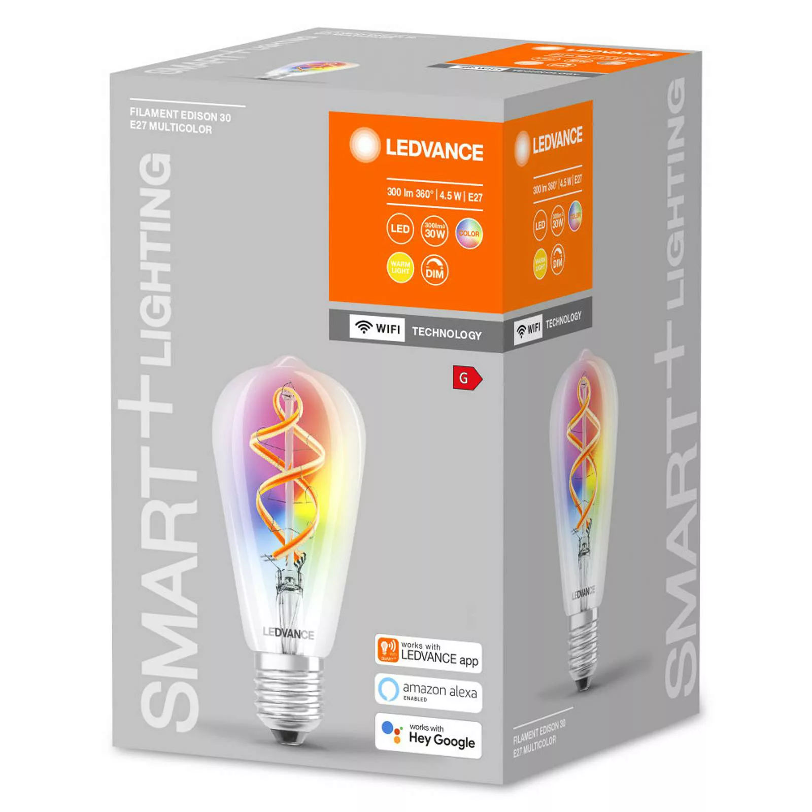 LEDVANCE SMART+ WiFi Filament Classic E27 4,5W 827 günstig online kaufen