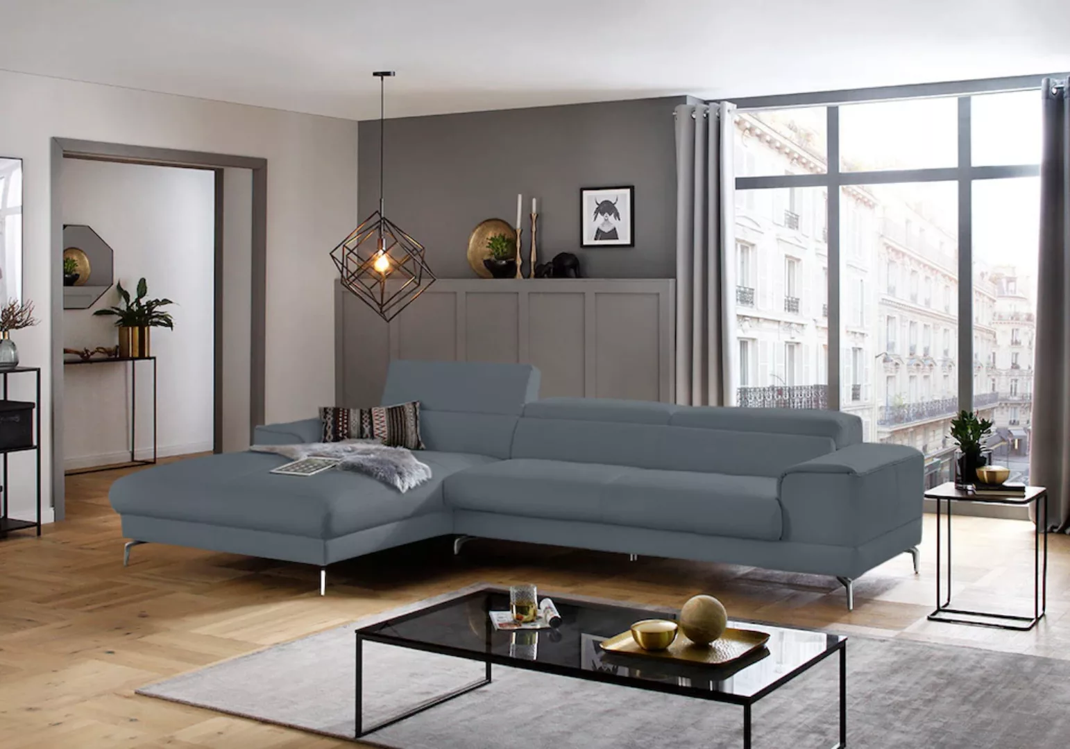 W.SCHILLIG Ecksofa "piedroo, Designsofa mit tollem Sitzkomfort, elegant und günstig online kaufen