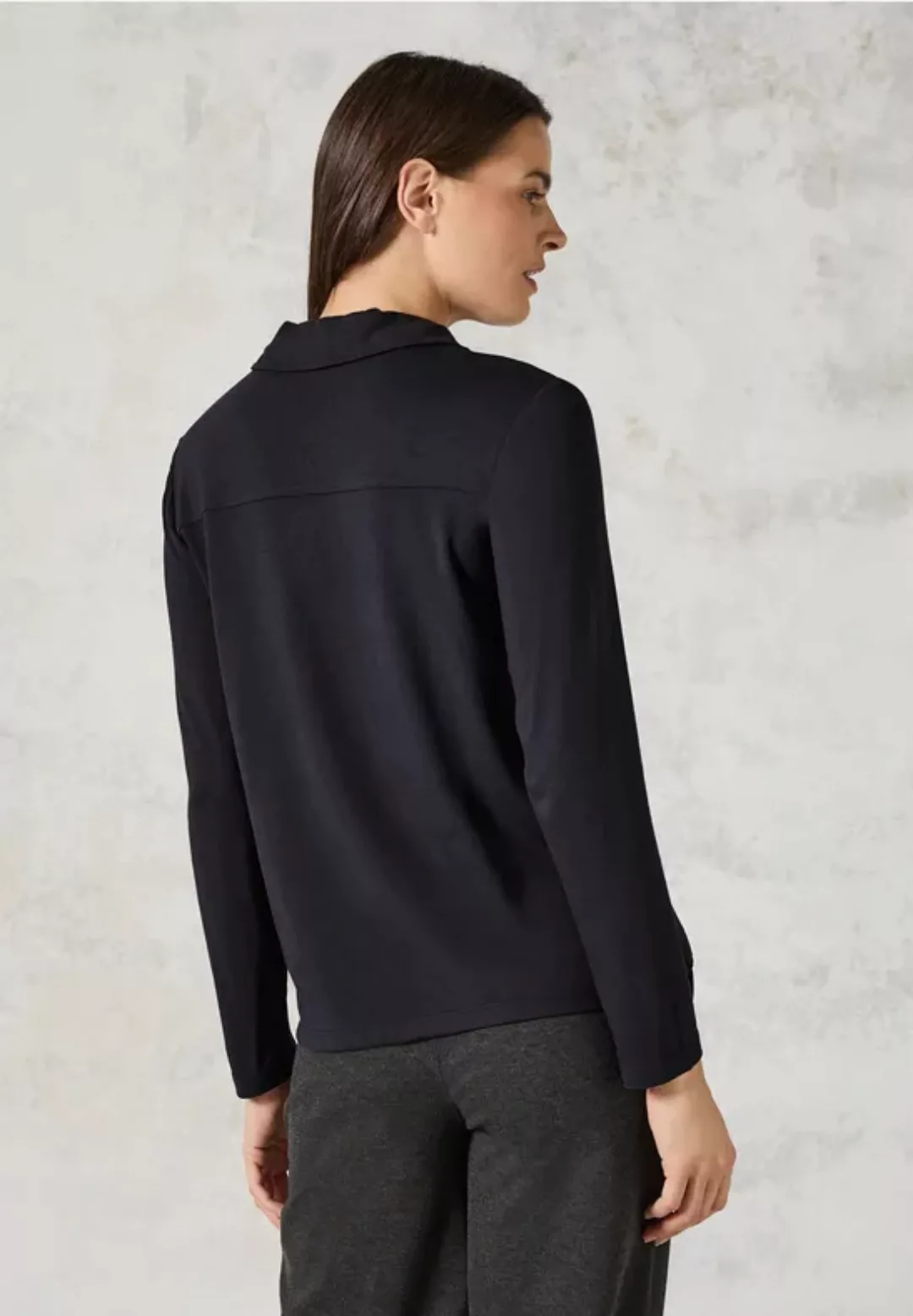 Cecil Langarmshirt, mit Kragen günstig online kaufen