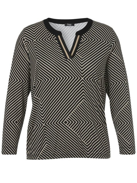 FRAPP Print-Shirt (1-tlg) mit Allovermuster günstig online kaufen